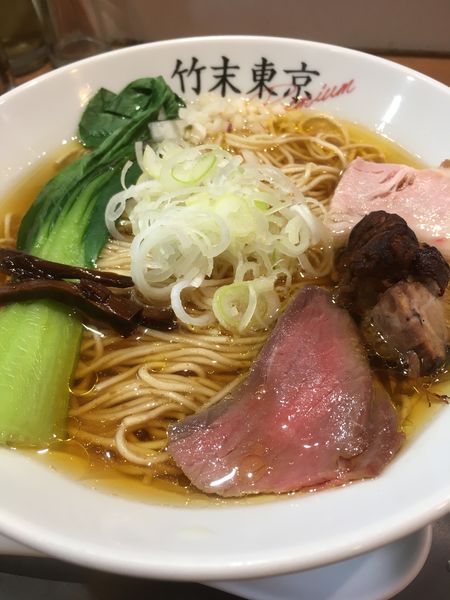 「醤油そば」@竹末東京プレミアムの写真