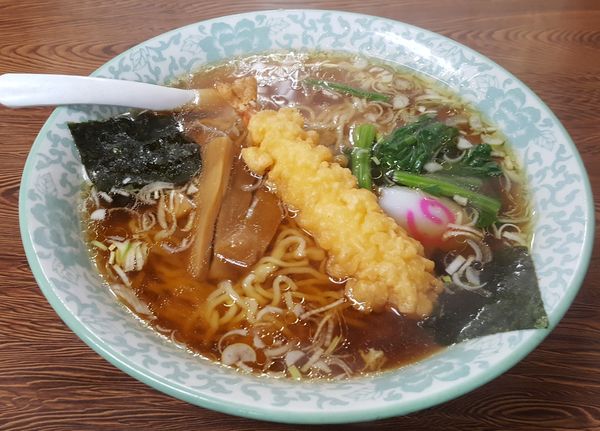 「天ぷら中華」@たかの食堂の写真