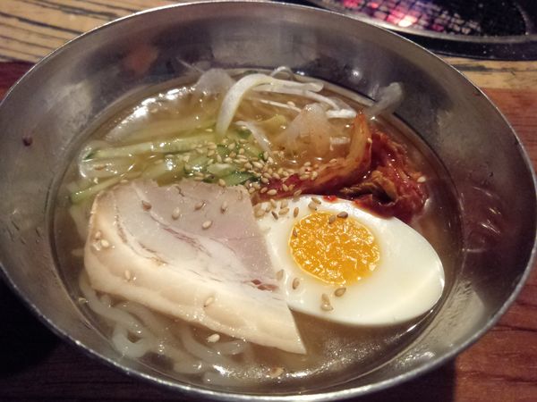 「冷麺ハーフ４９５円」@牛角 さいたま東大宮店の写真