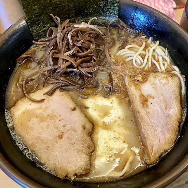 「梅吉らーめん＋チーズ」@らーめん梅吉の写真