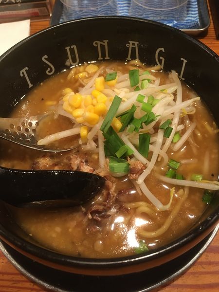 「味噌ラーメン」@らぁ麺屋 つなぎの写真