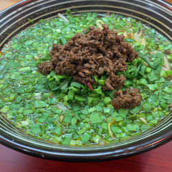 台湾風にらラーメン