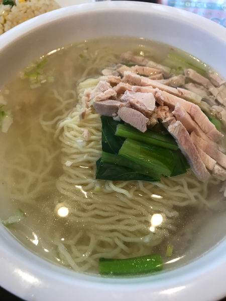 「塩ラーメン」@中国料理 霞苑の写真