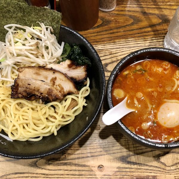 「特製辛つけ麺」@中華蕎麦 つけ麺 一の写真