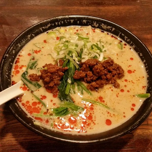 「担々麺(白)」@麺飯食堂 ひら匠の写真