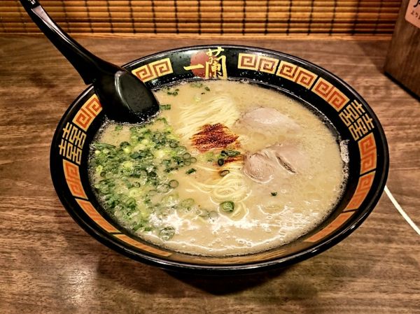 「ラーメン 980円」@一蘭 渋谷店の写真