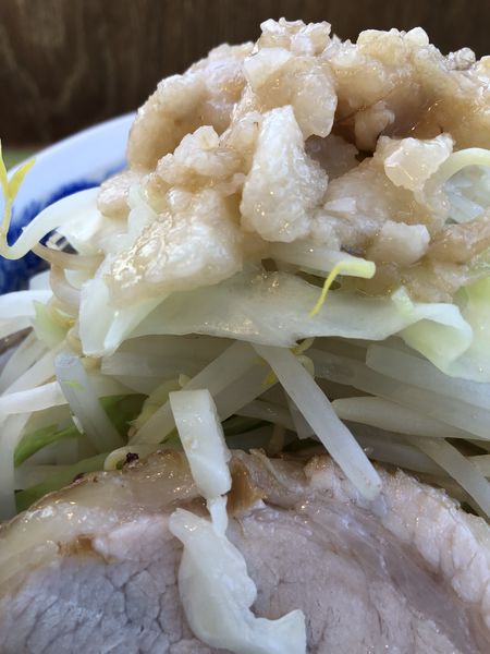 「ラーメン　全増しニンニク」@ジャンクガレッジ カインズ羽生店の写真