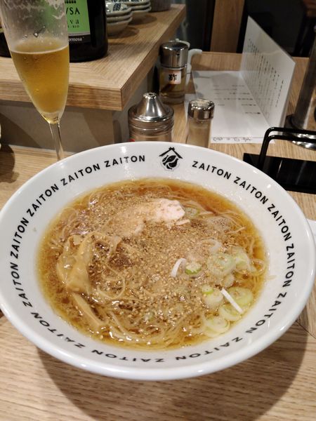 「醤油ラーメン」@ざいとん 警固店の写真