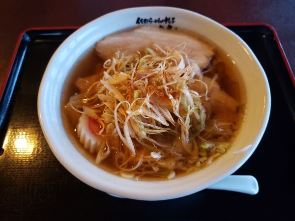 「醤油ネギらーめん」@佐野らーめん餃子 八竹の写真