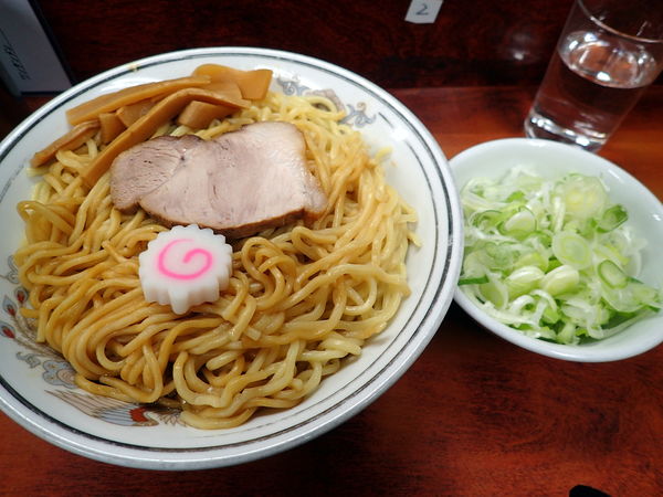 「油そば・大＋ネギ盛」@珍々亭の写真