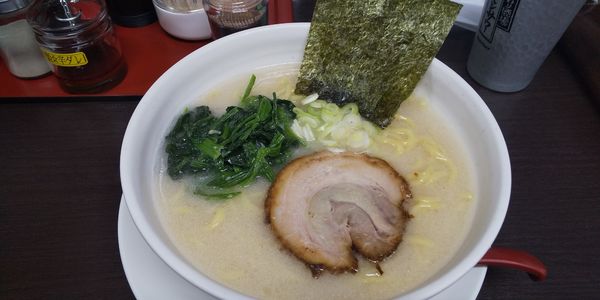 「とんこつ塩らーめん680円」@麺屋 友喜の写真