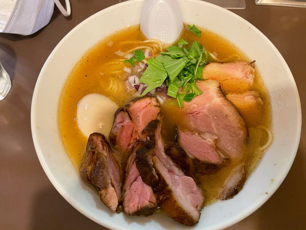 「こく塩 特製」@鶏こく中華 すず喜の写真