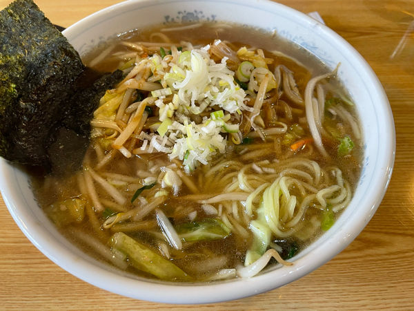 「塩菜ラーメン790円」@あじ彩の写真