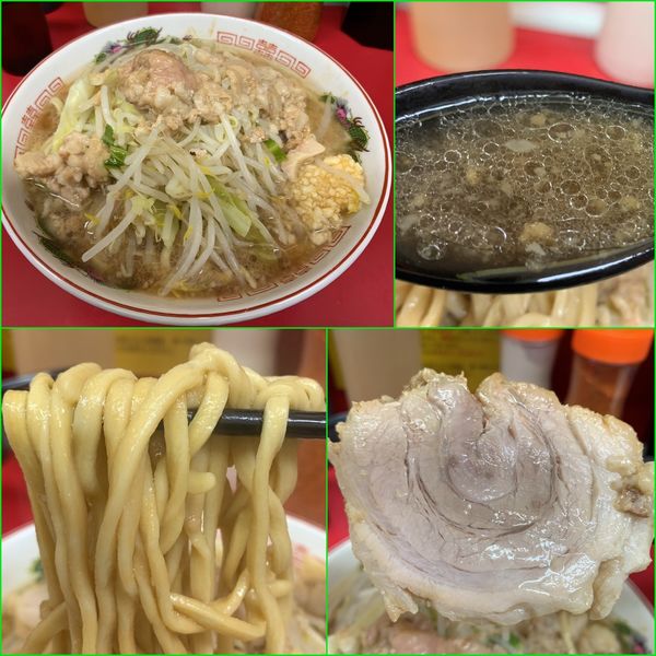 「ラーメン¥780（ニンニク・アブラ）」@ラーメン二郎 湘南藤沢店の写真