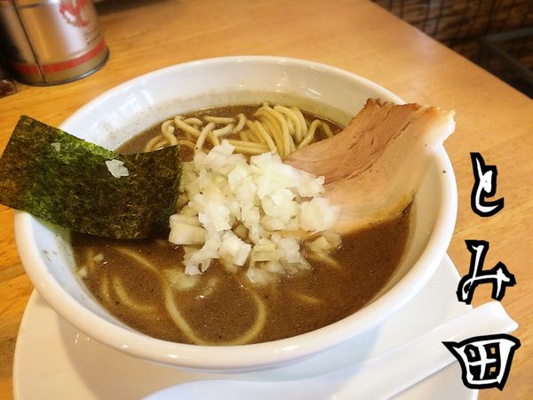 「煮干そば￥500」@煮干そば とみ田の写真