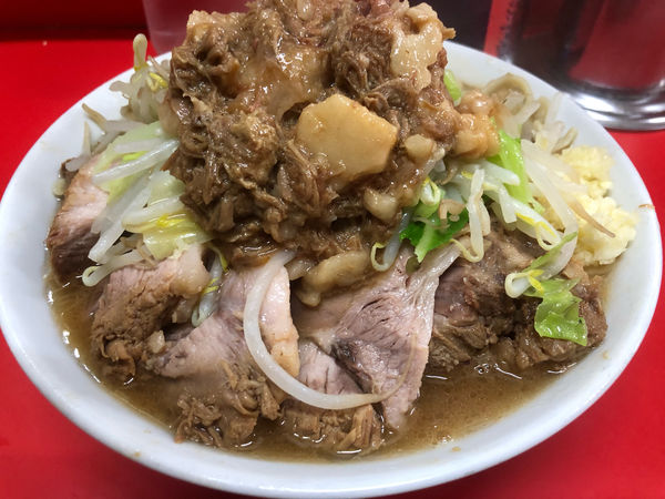 「ラーメン¥790 豚増し¥160」@ラーメン二郎 松戸駅前店の写真