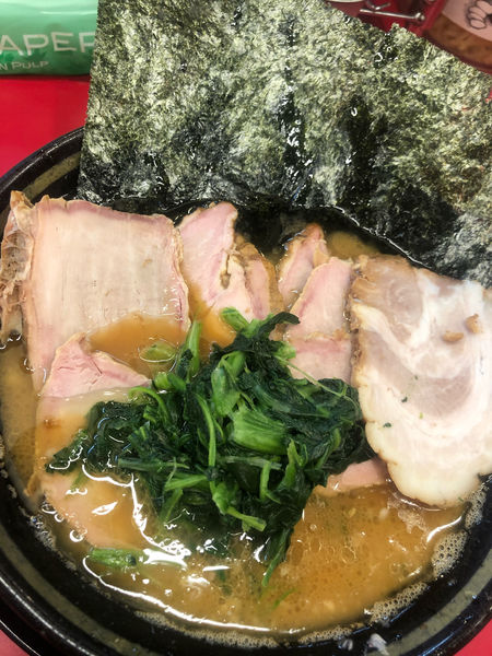 「ラーメン¥700 チャーシュー2枚¥150 バラ¥50」@柏 王道家の写真