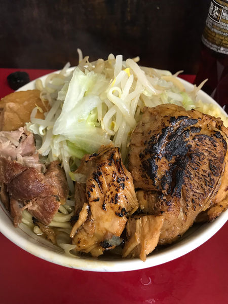 「小ラーメン、巻きチャー」@蓮爾 登戸店の写真