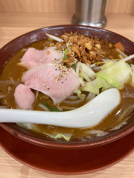 「味噌豚骨ラーメン」@ラーメン横綱 岐阜店の写真