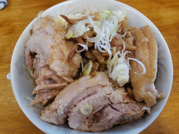 「小ラーメン（平打ち麺）」@麺屋 花の名の写真