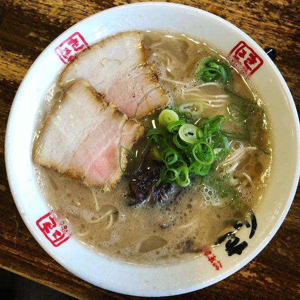 「本白味　ばりかた　ニンニク」@信州麺屋 きまはち商店の写真