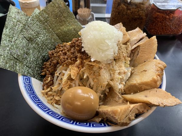 「まぜそば」@山勝角ふじ 南流山店の写真