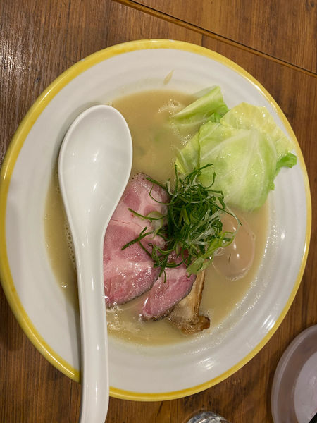 「鶏白湯そば」@麺宿 志いなの写真