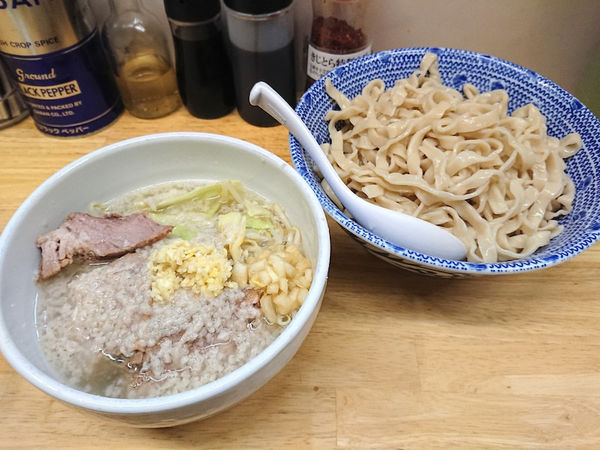 「魚介つけめん」@らーめん きじとらの写真