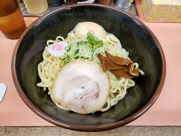 「温玉油ソバ」@油そば専門店 ぶらぶら 北品川店の写真