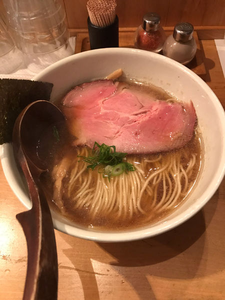 「中華そば 900円」@中華蕎麦 蘭鋳の写真