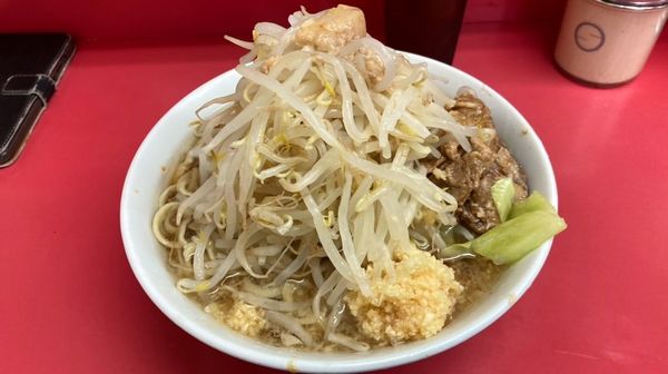 「小ラーメン（ニンニクヤサイアブラ）」@ラーメン二郎 小岩店の写真