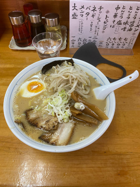 「とんこつ味噌」@ラーメン 利尻 北茨城本店の写真