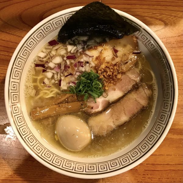 「特製塩煮干しらーめん」@拉麺 瑞笑の写真