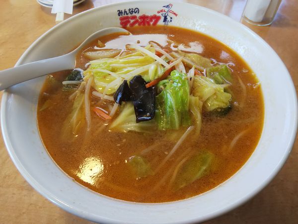 「【限定】味噌タンメン　（麺大盛り）」@テンホウ 松本渚店の写真
