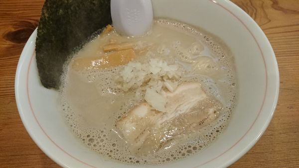 「限定煮干し 800円」@別邸三く 豚骨らーめん 真真の写真