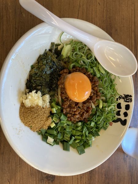 「台湾まぜそば」@麺屋こころ 長野店の写真