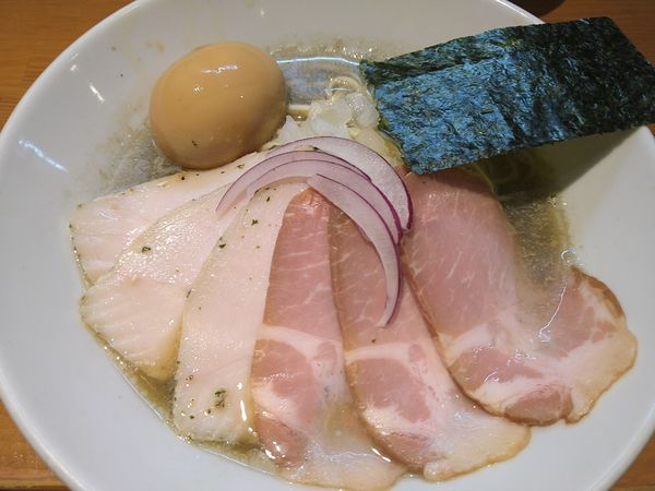 「チャーシュー中華蕎麦 味玉」@亀戸煮干中華蕎麦 つきひの写真