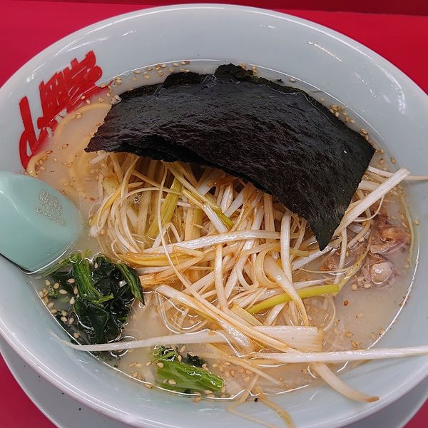 「塩ネギラーメン770 アブラ多め」@ラーメン山岡家 春日部店の写真