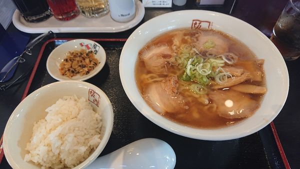 「喜多方ラーメン」@喜多方ラーメン坂内 新利根店の写真
