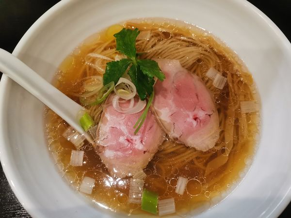 「貝出汁醤油」@麺処まるは RISEの写真