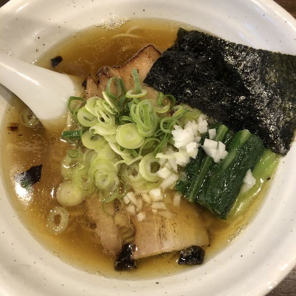 「煮干し醤油らーめん」@NOODLE MEISTER 源九 GENKの写真