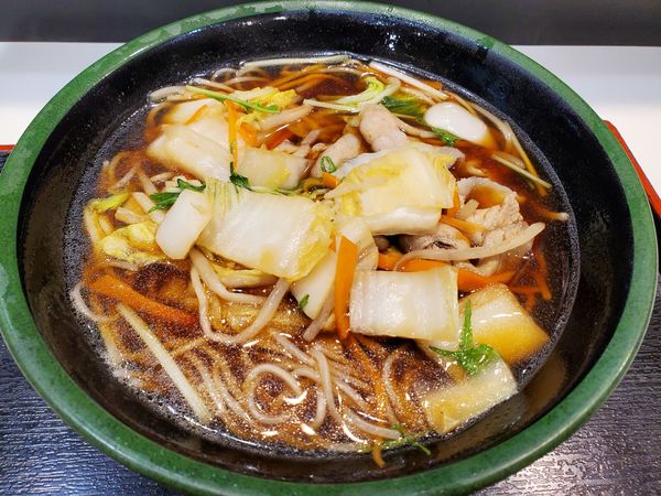 「肉野菜そば」@ゆで太郎 関内羽衣町店の写真