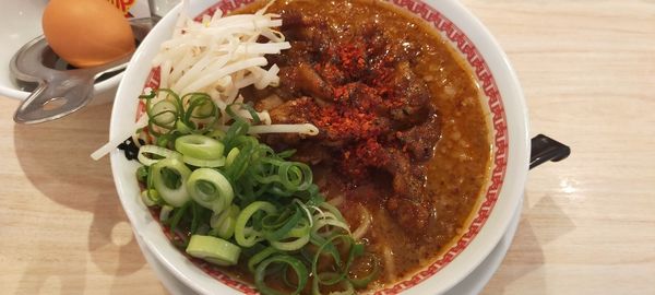 「辛肉汁麺」@肉汁麺ススム 秋葉原本店の写真