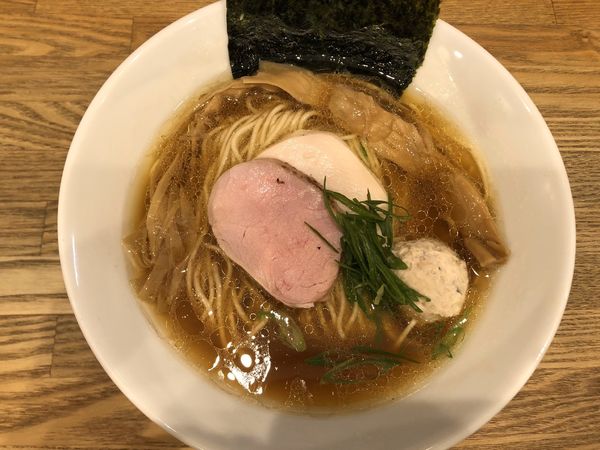 「地鶏(醤油)」@自家製麺 純の写真