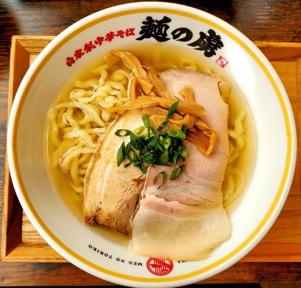 「和風中華そば(大盛)」@自家製中華そば 麺の虜の写真