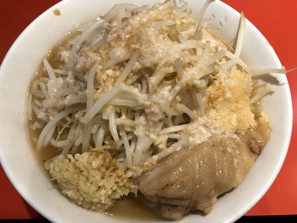 「ラーメン ニンニクアブラショウガ」@用心棒の写真