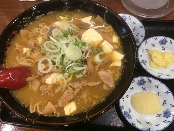 「モツメン780円+税(そこからクーポンで200円引き)」@めん王 沼南店の写真