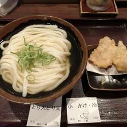 冷やかけ　460円　とり天　120円