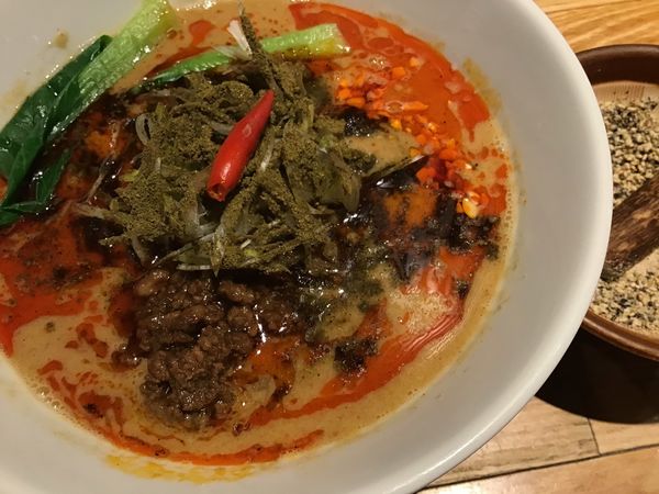 「四川担々麺930円辛さ2痺れ3」@四川担々麺 どういうわけで、の写真