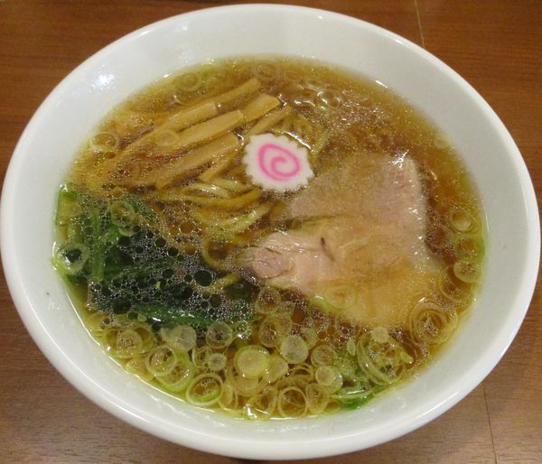 「らーめん　750円」@らーめん うち田の写真